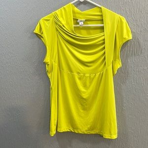 Worthington Stretch Awesome top Cap sleeve Large
